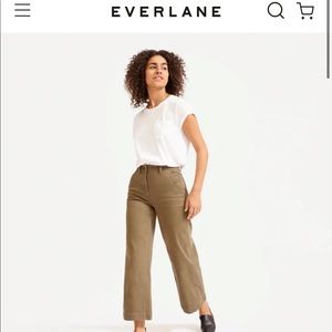 Everlane wide-leg crop pant